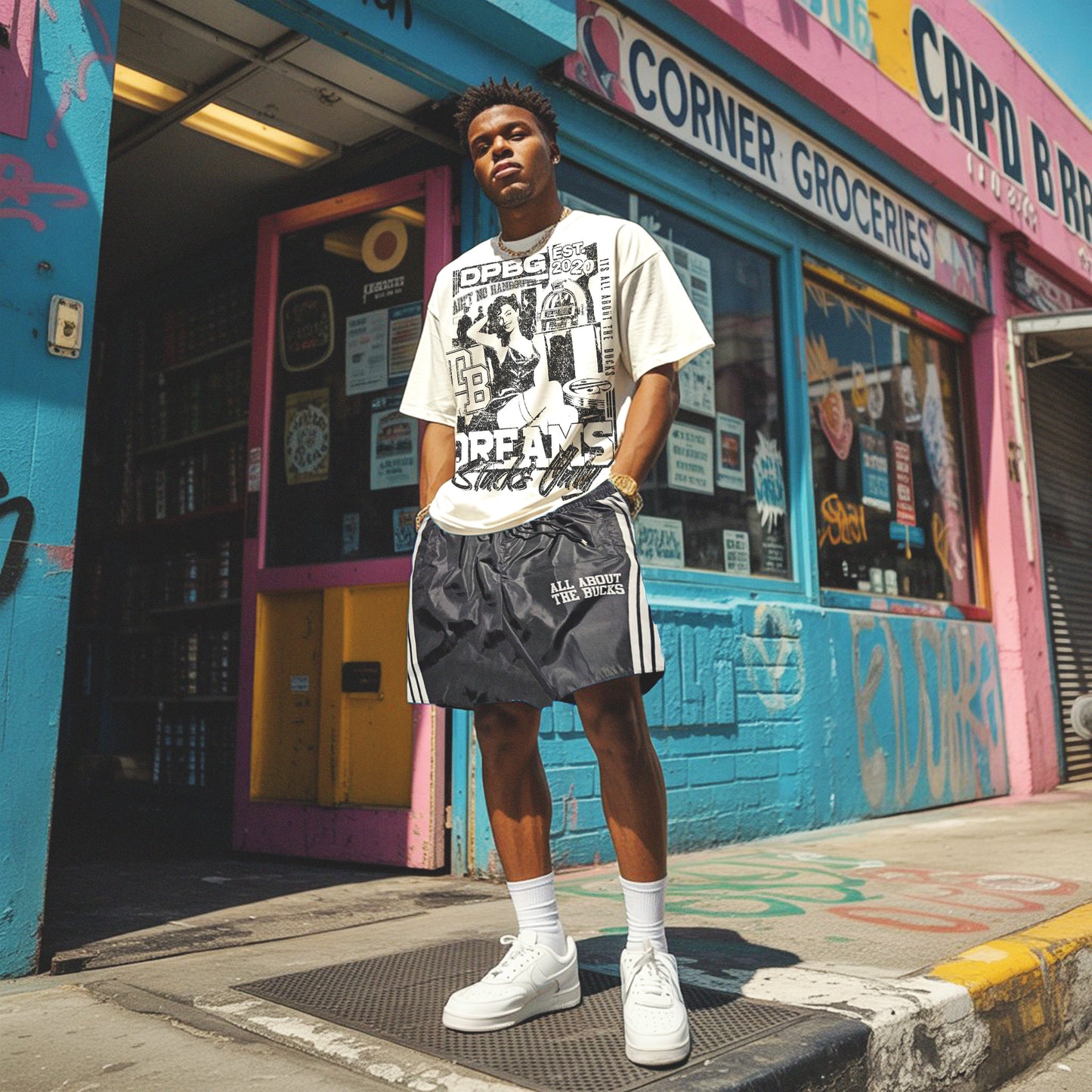 DPBG Jumbo Graphic Oversized T-Shirt