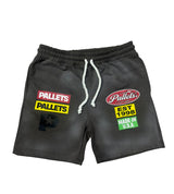 Grey Pallet Shorts
