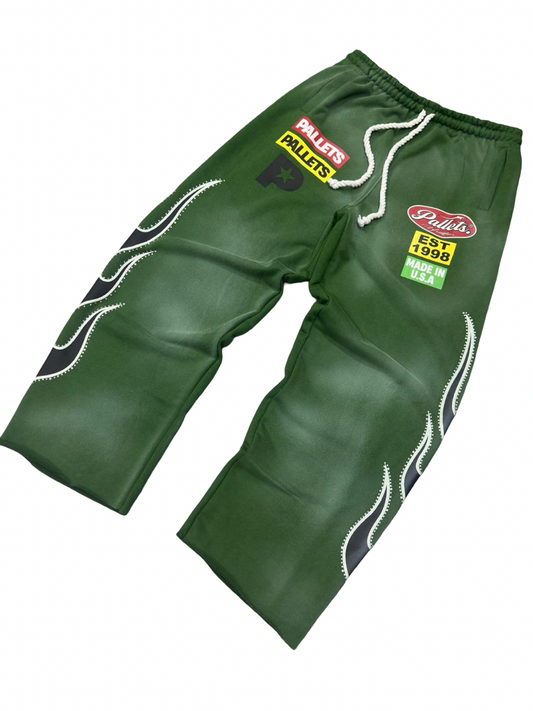 Green Pallets Pants