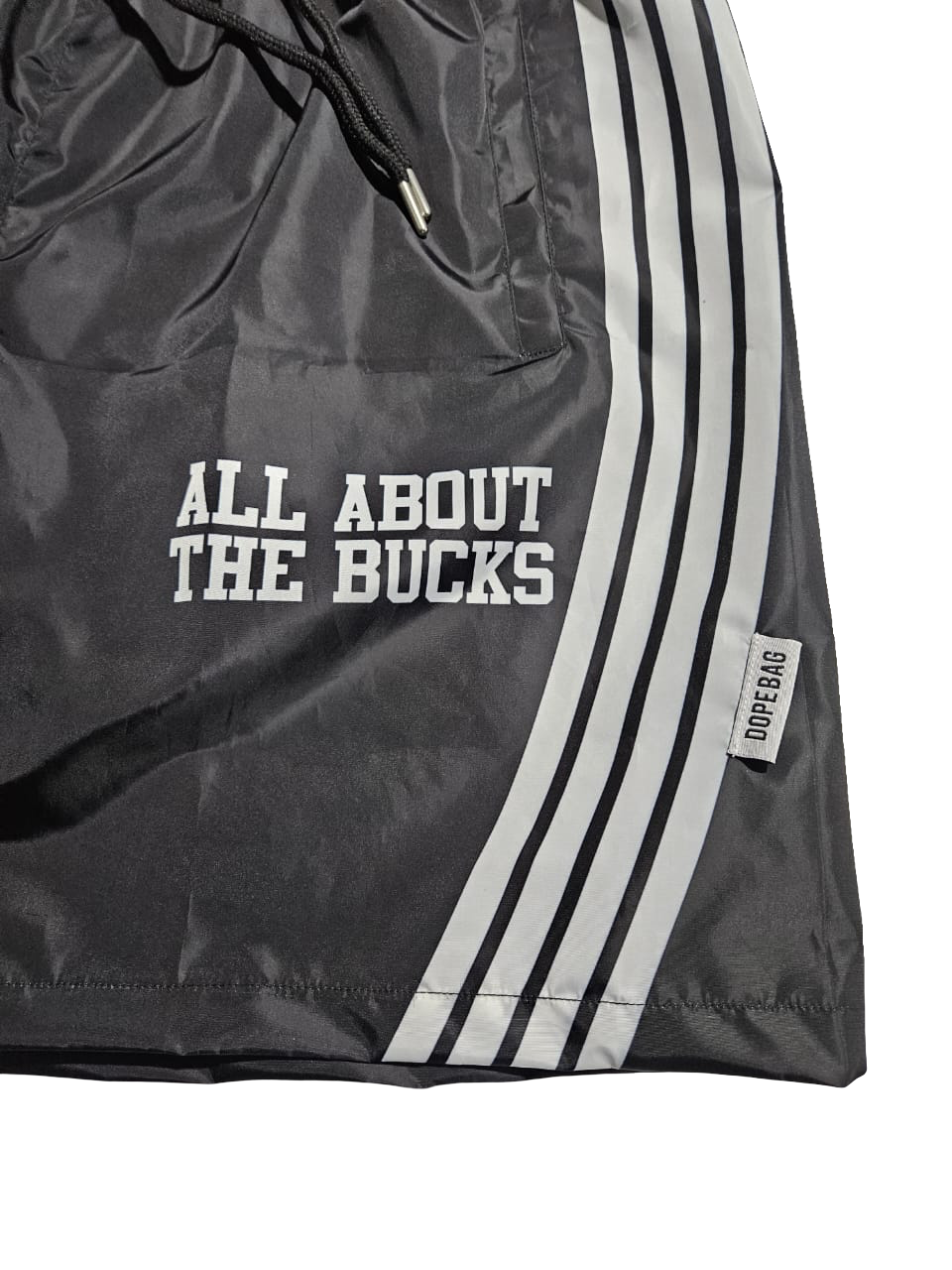 : DPBG Oversized Polyester Shorts