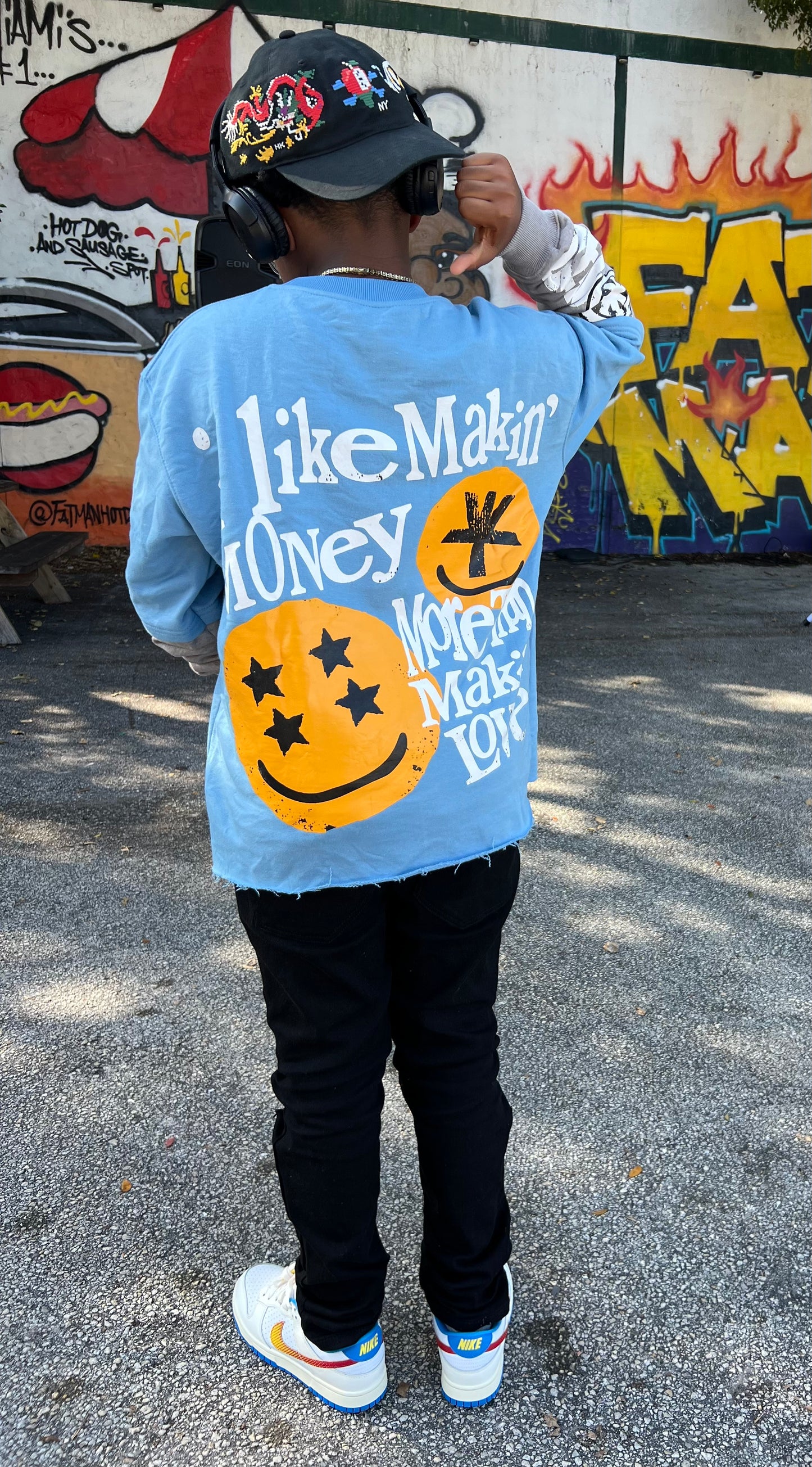 Dopebag Smiley Long-Sleeve Tee