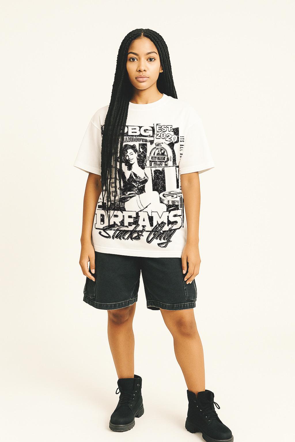 DPBG Jumbo Graphic Oversized T-Shirt